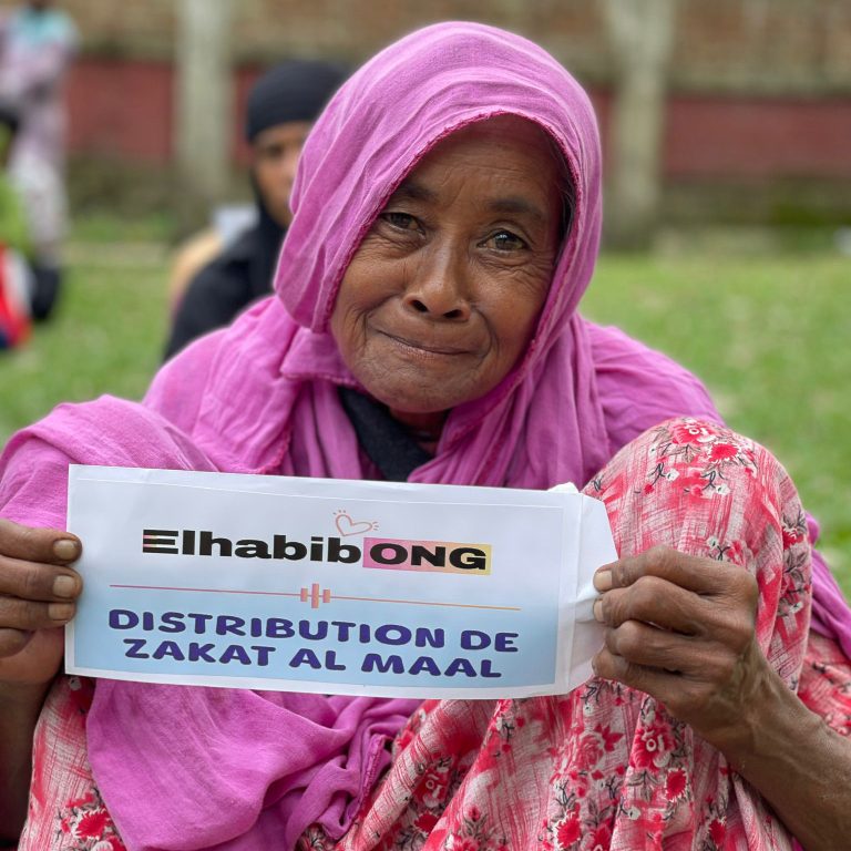 Distribution de la Zakat par El Habib ONG