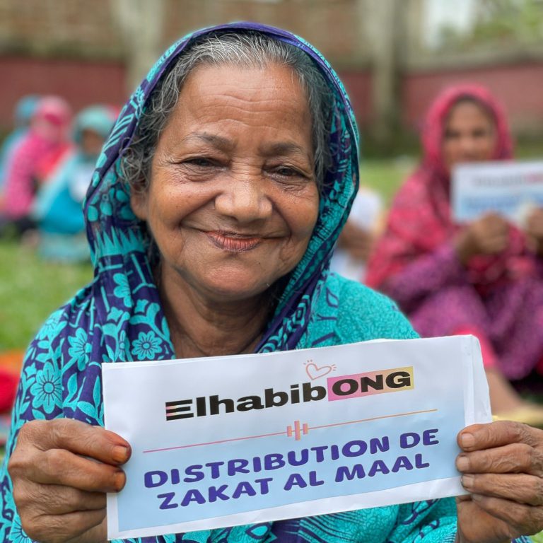 Distribution de la Zakat par El Habib ONG