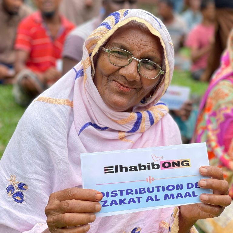 Distribution de la Zakat par El Habib ONG