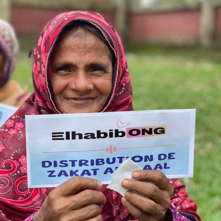 Distribution de la Zakat par El Habib ONG