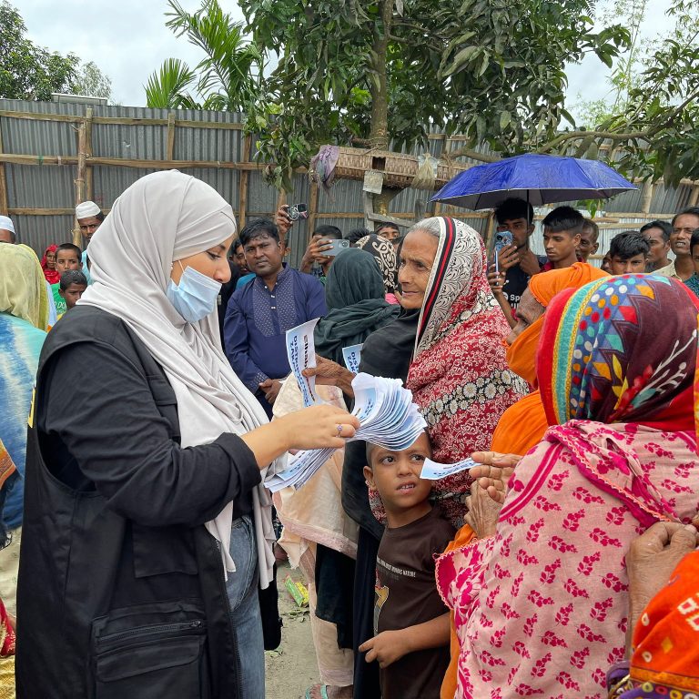 Distribution de la Zakat par El Habib ONG