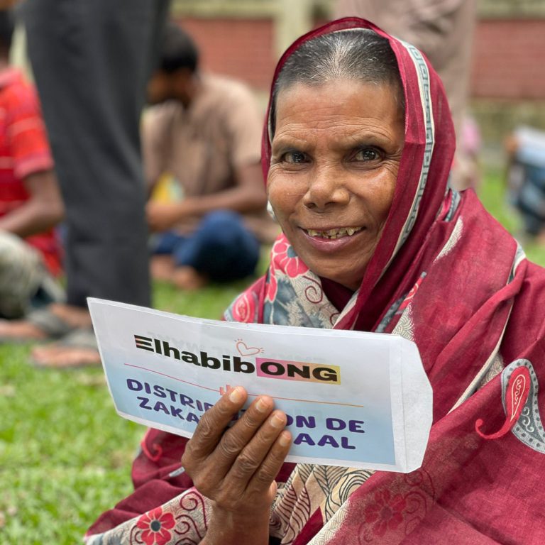Distribution de la Zakat par El Habib ONG